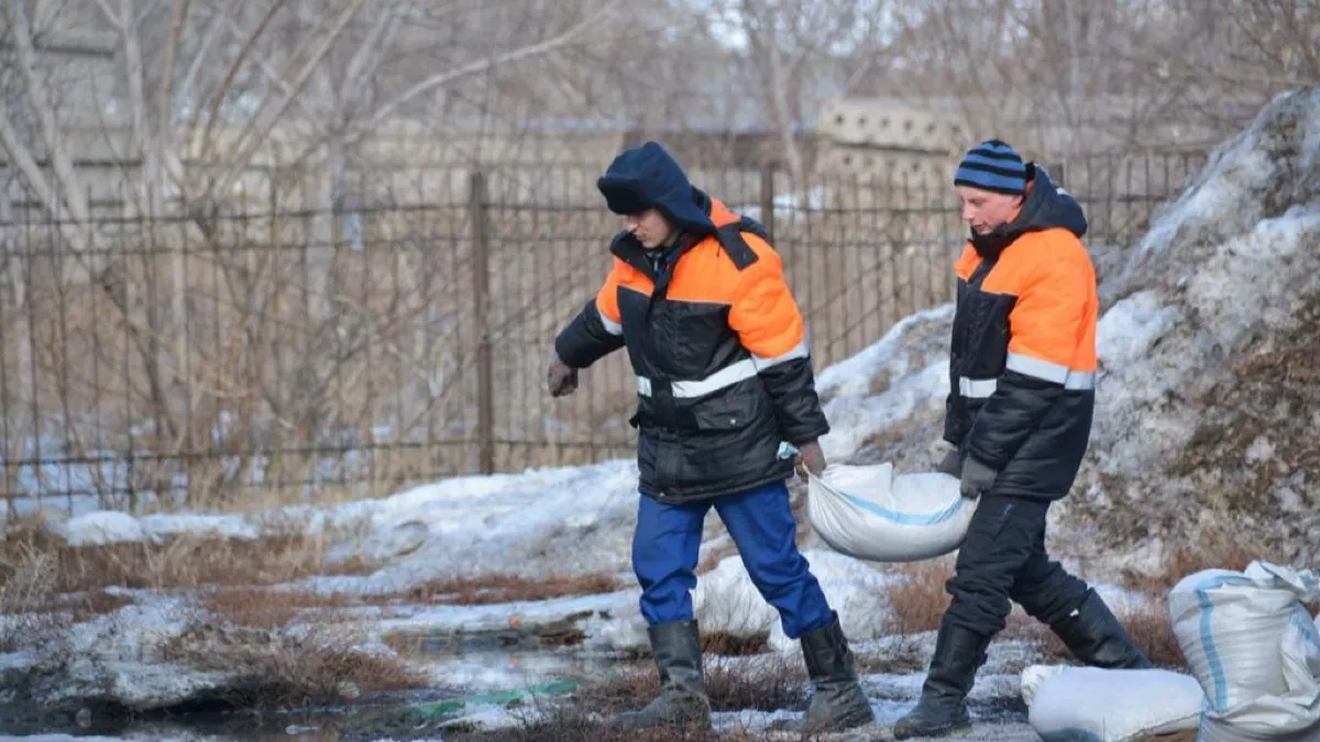 В области Абай подготовка к весенним паводкам находится на постоянном контроле