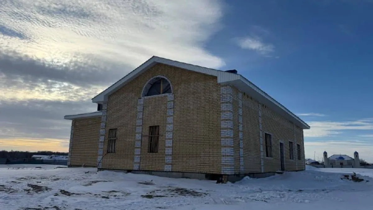 В трех селах Бескарагайского района строятся объекты культуры