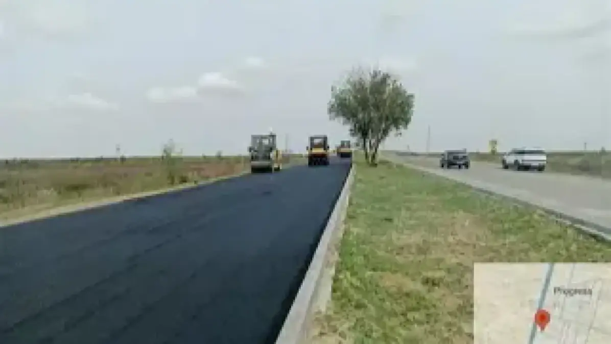 В Жарминском районе ремонтируют 7,1 километра дорог