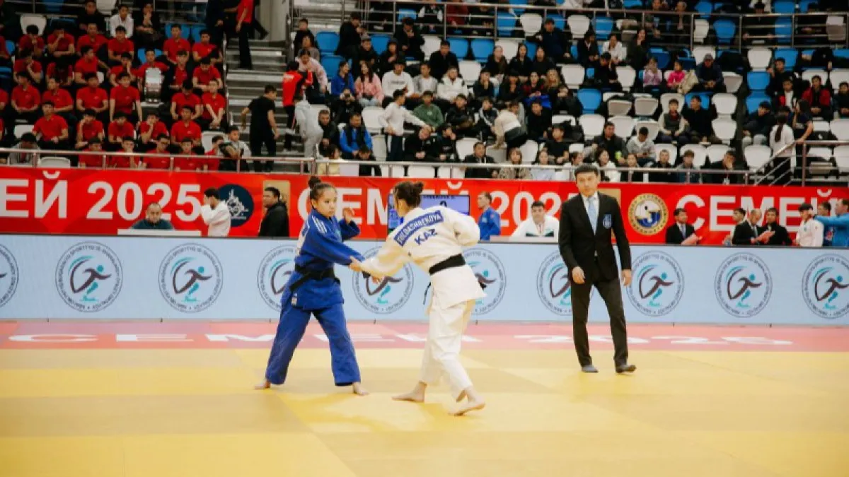 Спортсмены области Абай стали чемпионами в смешанном командном первенстве по дзюдо