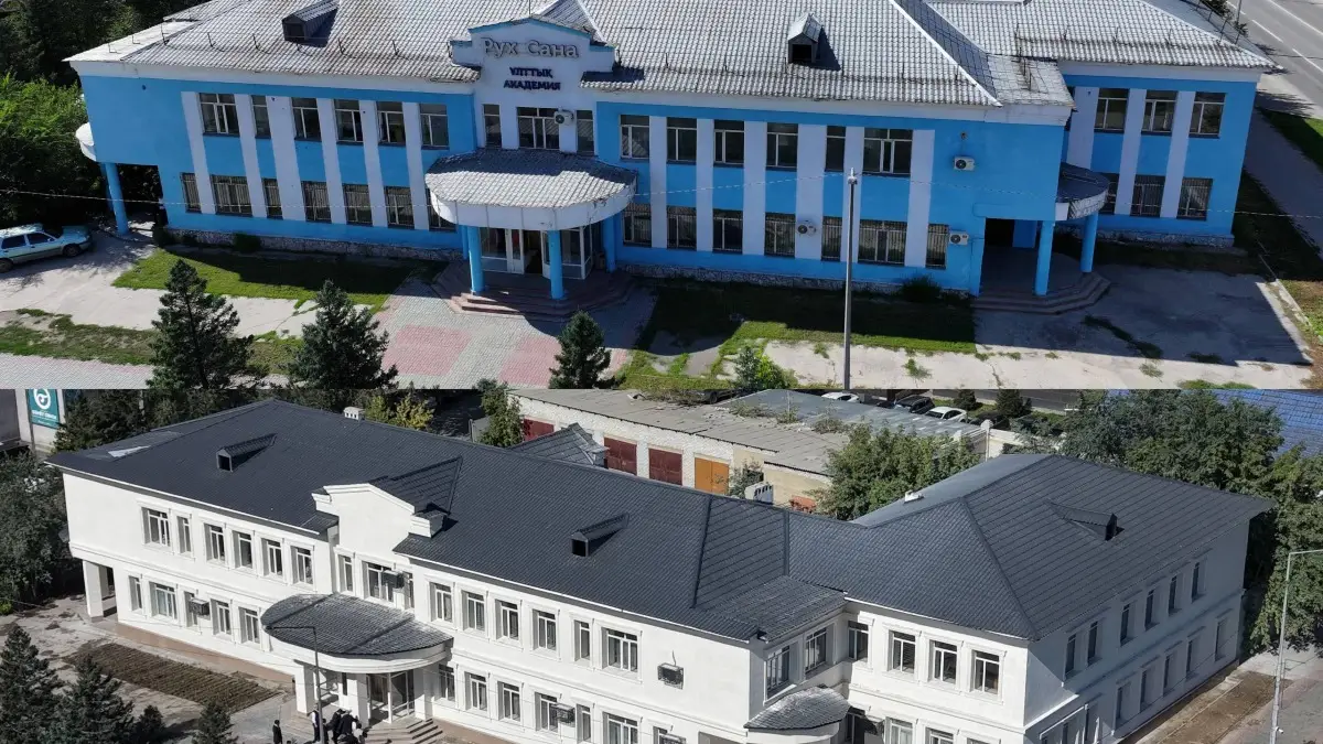 Фасады жилых домов в Семее обновляют в едином стиле
