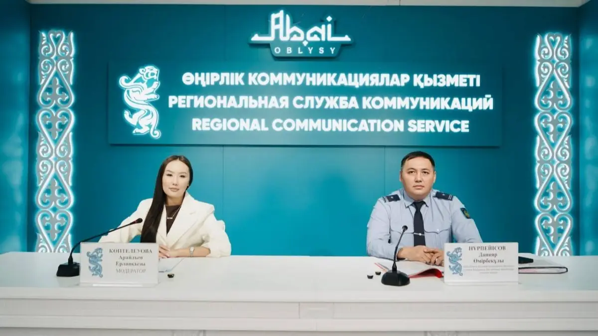 В области Абай число ДТП сократилось на 41%
