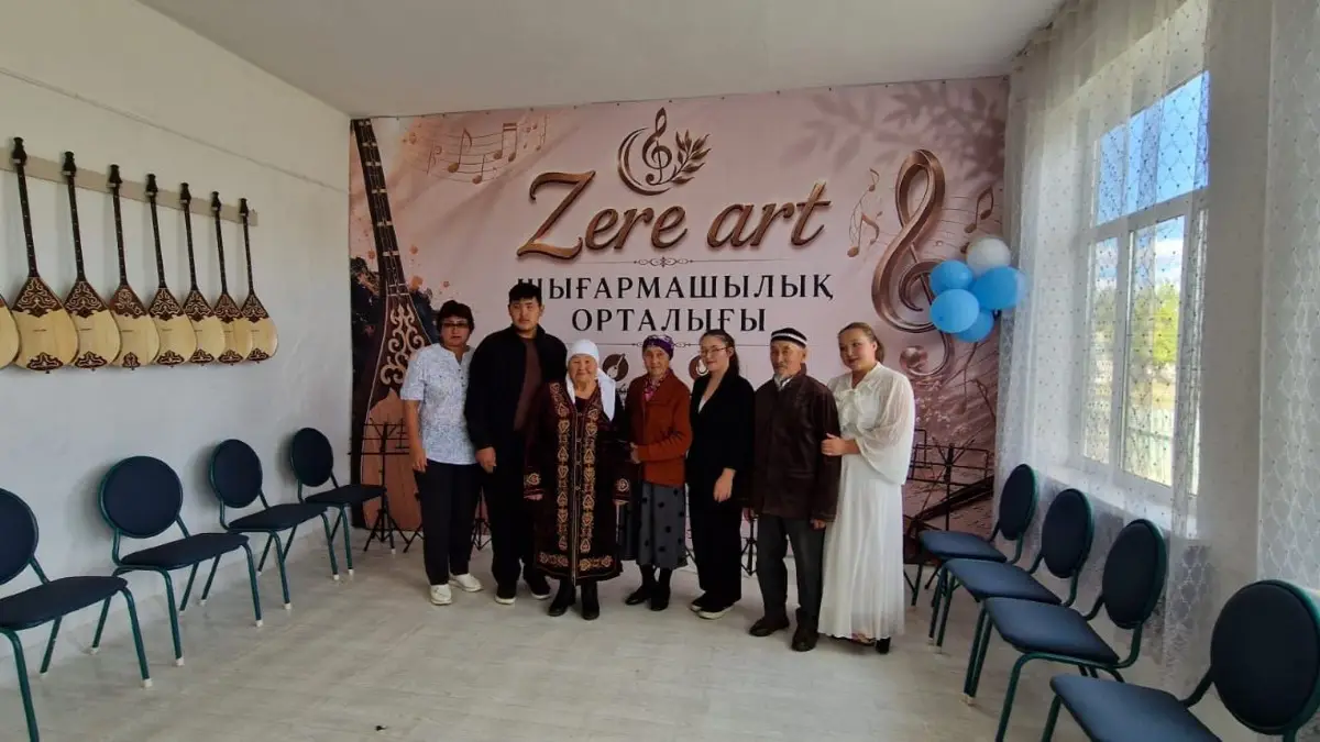 В ПОСЕЛКЕ ЖАРМА ОТКРЫЛСЯ ТВОРЧЕСКИЙ ЦЕНТР «ZERE ART