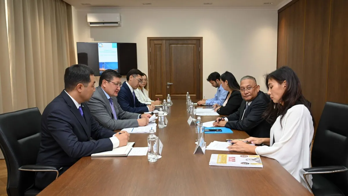 Аким области встретился с представителем Детского фонда ООН (ЮНИСЕФ) в Казахстане