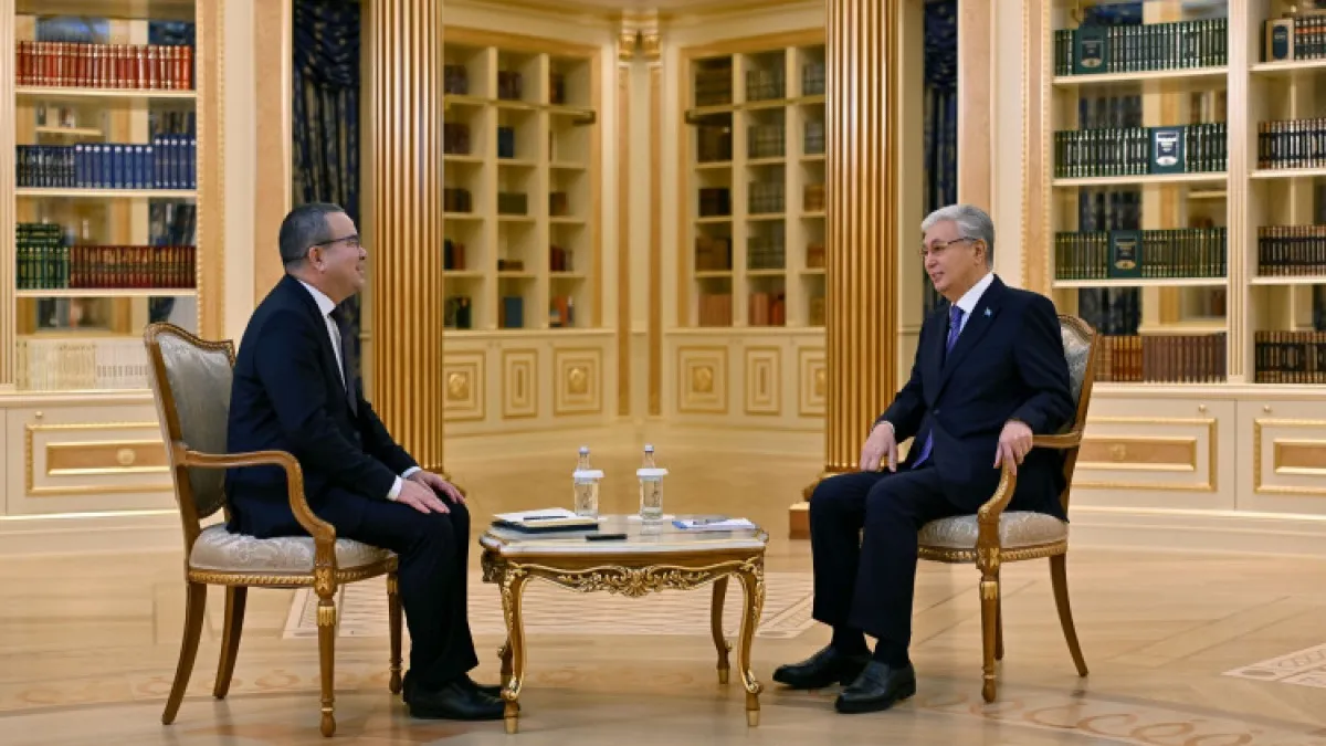 Президент Республики Казахстан Касым-Жомарт Токаев: КАЗАХСТАН ВСТУПИЛ В НОВЫЙ ЭТАП МОДЕРНИЗАЦИИ