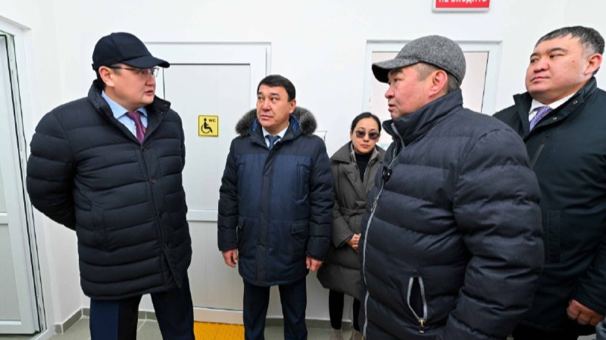 Аким области ознакомился с работой медицинского пункта в селе Малтүгел