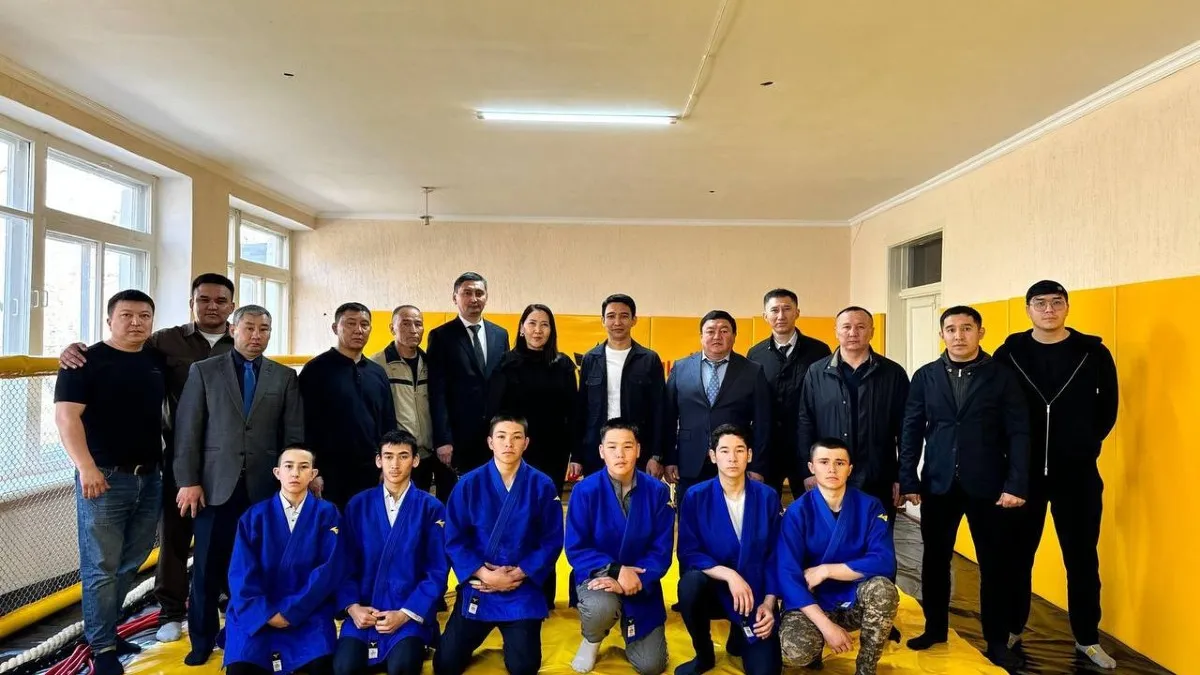 В районе Жанасемей открылся новый спортивный зал 