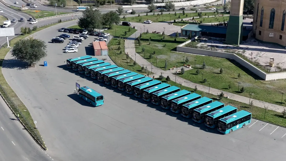 5️⃣Автобусный парк Семея пополнился 20 новыми автобусами