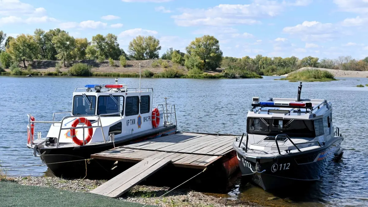 🚤Спасательный флот области Абай пополнился новым катером