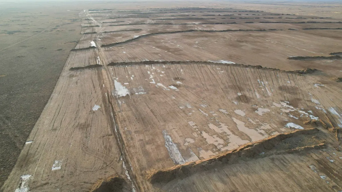 В области Абай начато строительство полигона твердых бытовых отходов