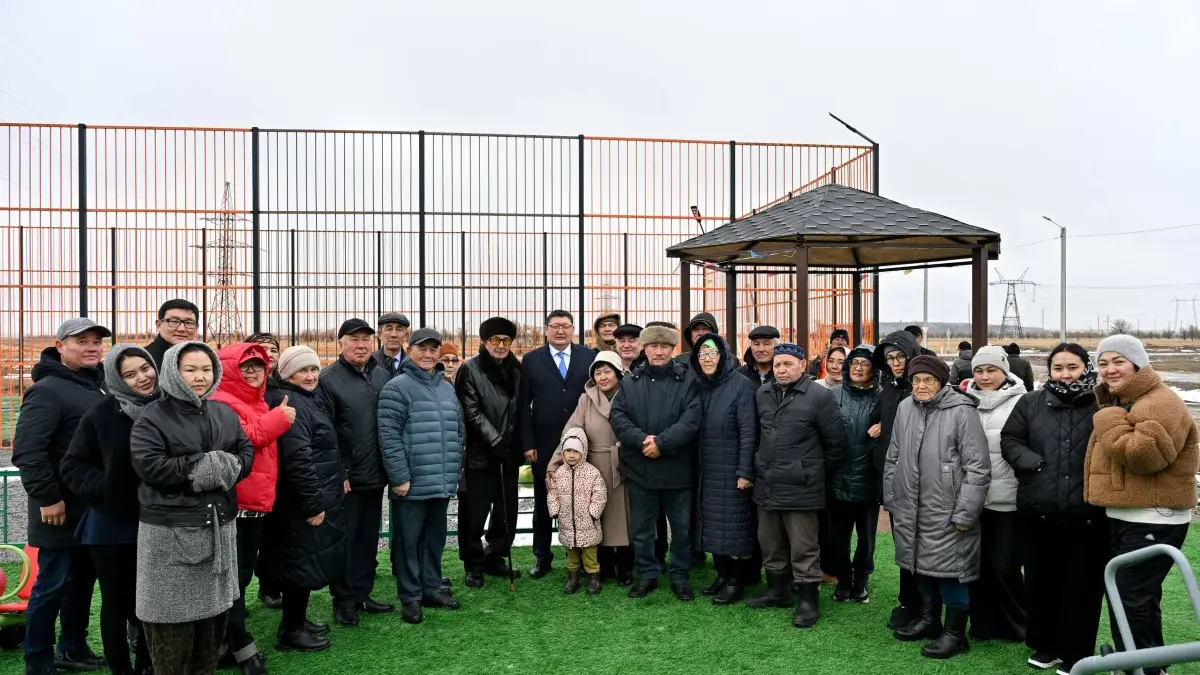 📣В Семее обновили инфраструктуру микрорайона «Подстанция №18» и благоустроили детскую и спортивную площадки