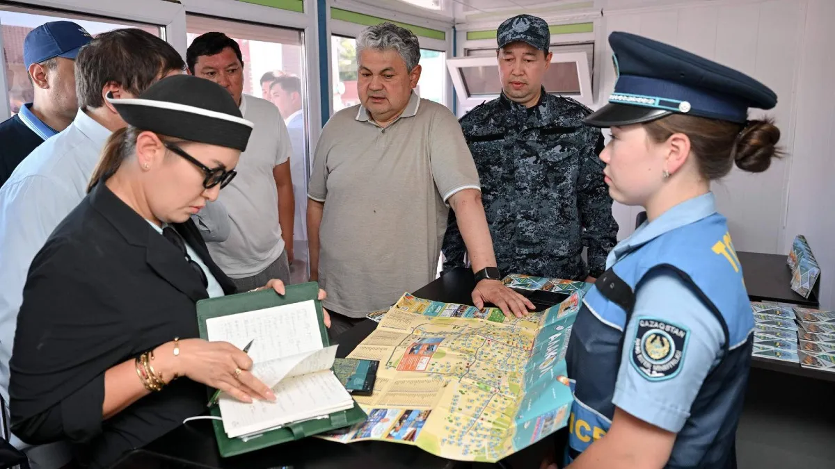 Исполнение поручений Президента: вице-премьер Ермек Кошербаев ознакомился с картой землепользования побережья озера Алаколь