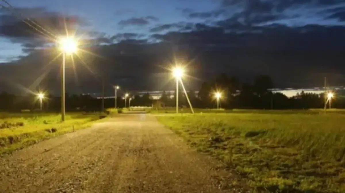 В районе Жанасемей усилили освещение улиц и благоустройство